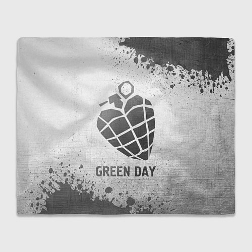 Плед Green Day - white gradient / 3D-Велсофт – фото 1