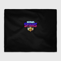 Плед Brawl stars neon logo