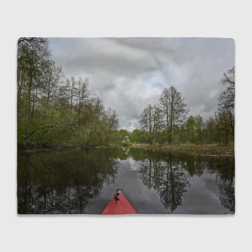 Плед Природа России сплав / 3D-Велсофт – фото 1