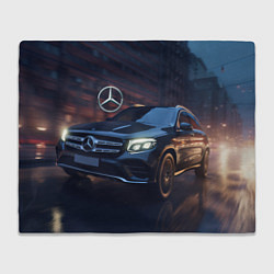 Плед Mercedes benz auto