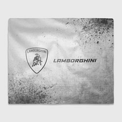 Плед Lamborghini - white gradient по-горизонтали