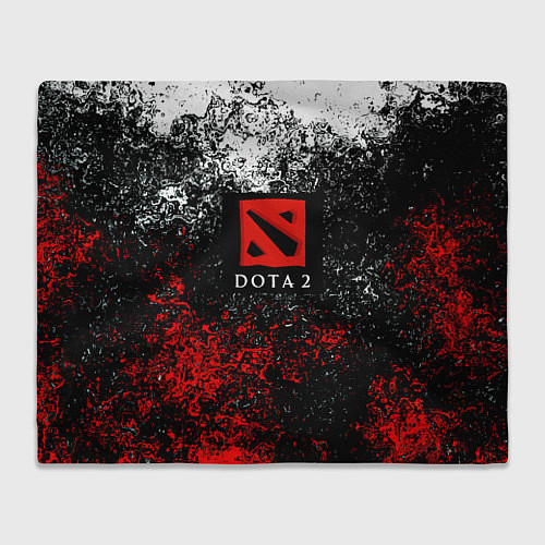 Плед Dota 2 брызги красок / 3D-Велсофт – фото 1