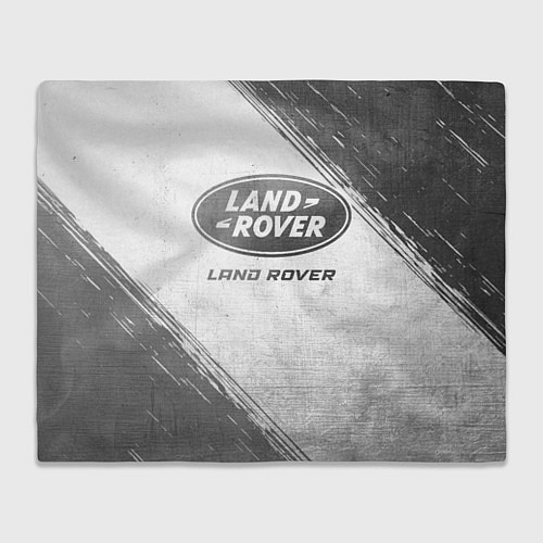 Плед Land Rover - white gradient / 3D-Велсофт – фото 1