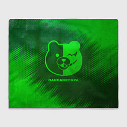 Плед Danganronpa - green gradient