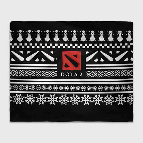 Плед Dota pattern game / 3D-Велсофт – фото 1