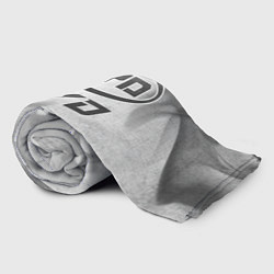 Плед флисовый BYD - white gradient, цвет: 3D-велсофт — фото 2