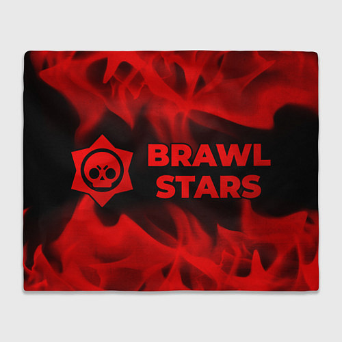 Плед Brawl Stars - red gradient по-горизонтали / 3D-Велсофт – фото 1