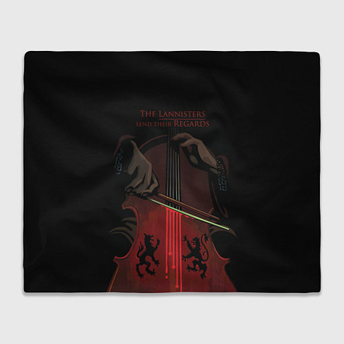 Плед The Lannister send their Regards game of thrones / 3D-Велсофт – фото 1