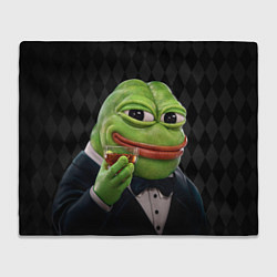 Плед флисовый Pepe - its my dudes, цвет: 3D-велсофт