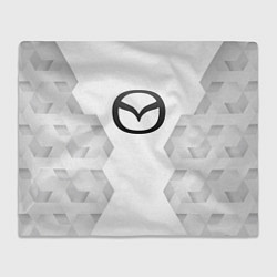 Плед Mazda white poly