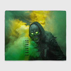 Плед Stalker 2 скелет череп