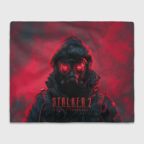 Плед Stalker 2 в противогазе / 3D-Велсофт – фото 1