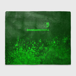 Плед Danganronpa - green gradient посередине