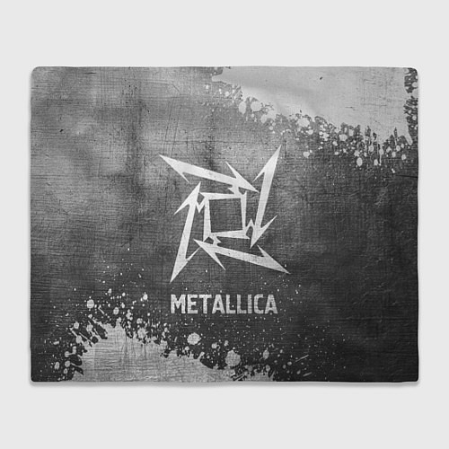 Плед Metallica - grey gradient / 3D-Велсофт – фото 1