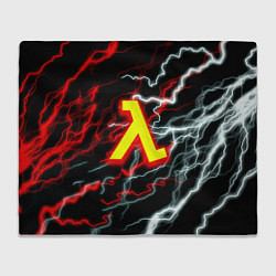 Плед Half life storm logo