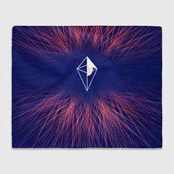 Плед No Mans Sky red energy