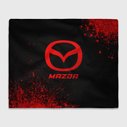 Плед Mazda - red gradient