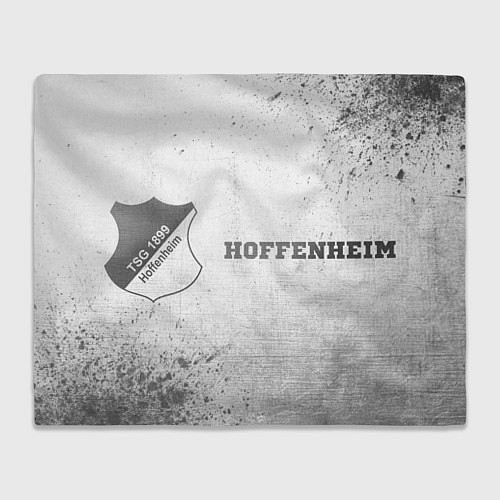 Плед Hoffenheim - white gradient по-горизонтали / 3D-Велсофт – фото 1