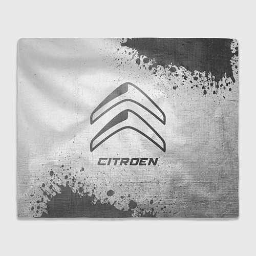 Плед Citroen - white gradient / 3D-Велсофт – фото 1