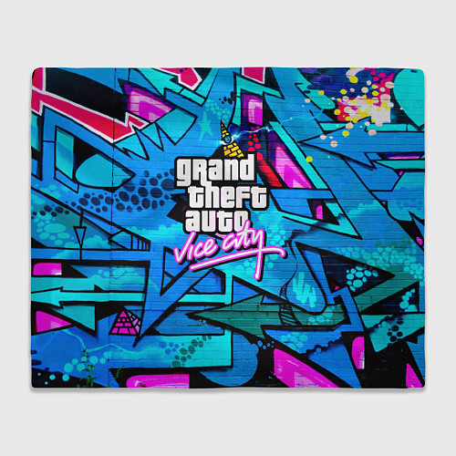 Плед GTA vice city steel grafity / 3D-Велсофт – фото 1