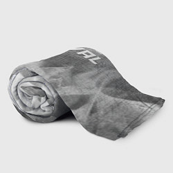 Плед флисовый Haval - grey gradient посередине, цвет: 3D-велсофт — фото 2