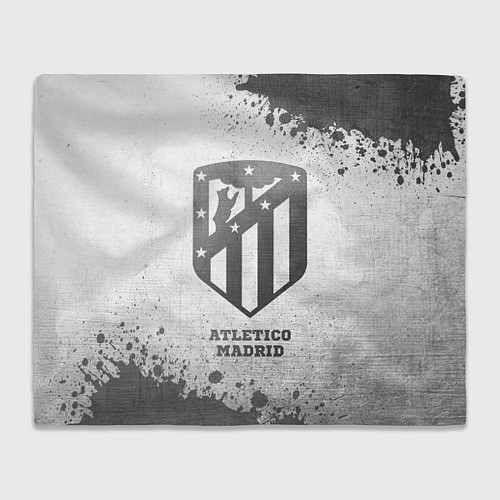Плед Atletico Madrid - white gradient / 3D-Велсофт – фото 1
