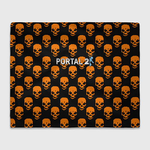 Плед Portal skull pattern / 3D-Велсофт – фото 1