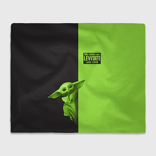 Плед Child Grogu / 3D-Велсофт – фото 1