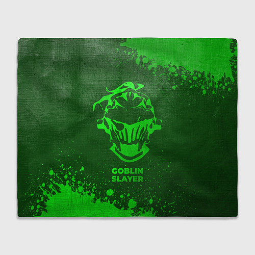 Плед Goblin Slayer - green gradient / 3D-Велсофт – фото 1