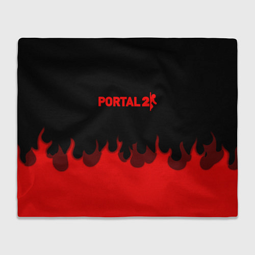 Плед Portal fire abstraction / 3D-Велсофт – фото 1