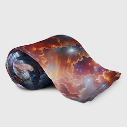 Плед флисовый Космические звезды, цвет: 3D-велсофт — фото 2