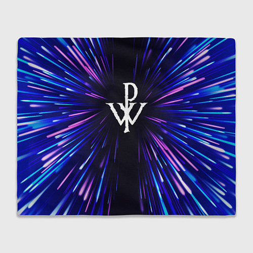 Плед Powerwolf neon energy / 3D-Велсофт – фото 1