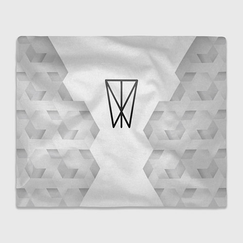 Плед Within Temptation white poly / 3D-Велсофт – фото 1