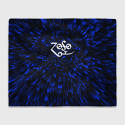 Плед Led Zeppelin blue energy