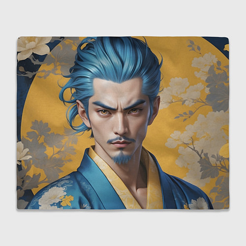 Плед Японский воин искусство / 3D-Велсофт – фото 1