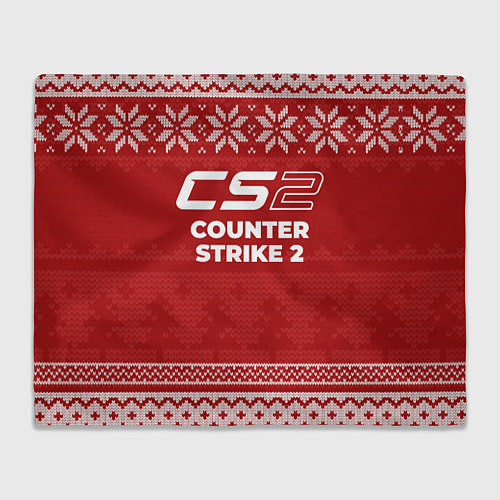 Плед Новогодний Counter Strike 2 / 3D-Велсофт – фото 1