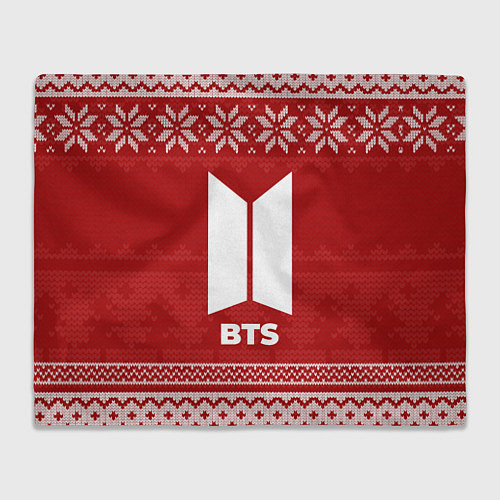 Плед Новогодний BTS / 3D-Велсофт – фото 1