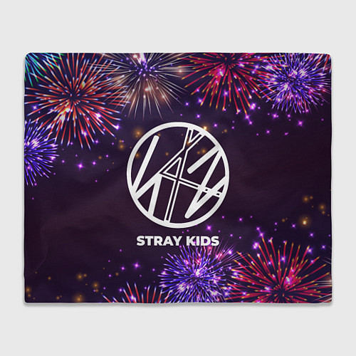 Плед Праздничный Stray Kids / 3D-Велсофт – фото 1