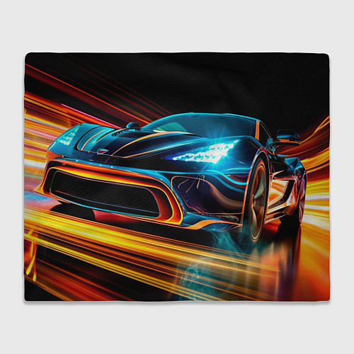 Плед Sport car / 3D-Велсофт – фото 1