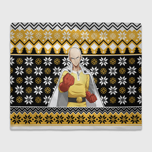 Плед One-Punch Man sweater / 3D-Велсофт – фото 1