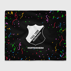 Плед флисовый Hoffenheim конфети, цвет: 3D-велсофт