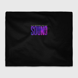 Плед In the beginning was sound