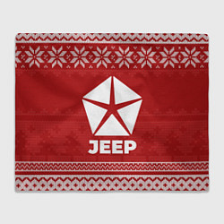 Плед Новогодний Jeep