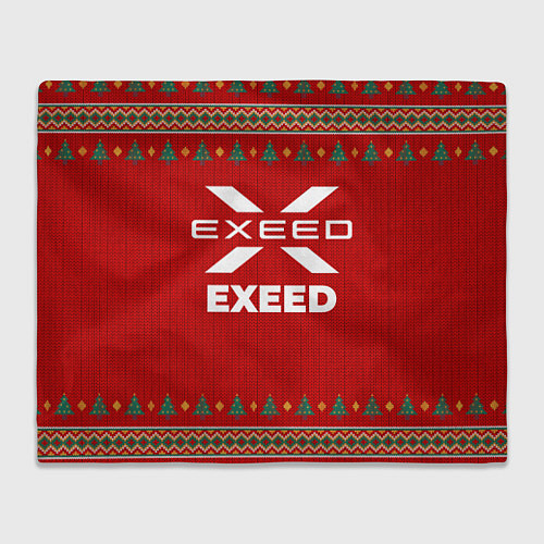 Плед Exeed new year / 3D-Велсофт – фото 1