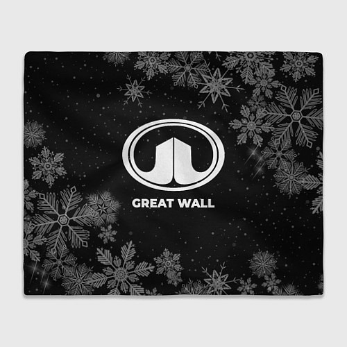 Плед Снежный Great Wall / 3D-Велсофт – фото 1