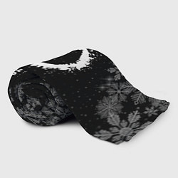 Плед флисовый Снежный The Callisto Protocol, цвет: 3D-велсофт — фото 2