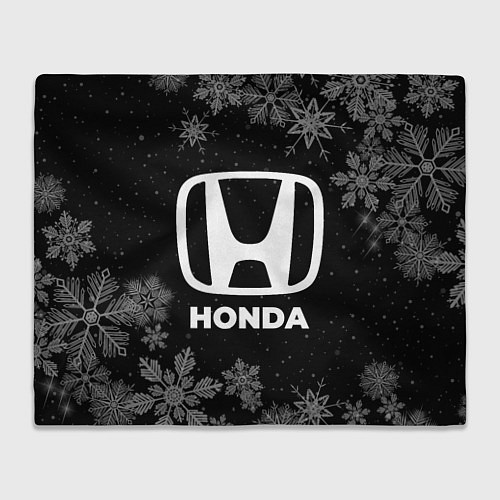 Плед Снежный Honda / 3D-Велсофт – фото 1