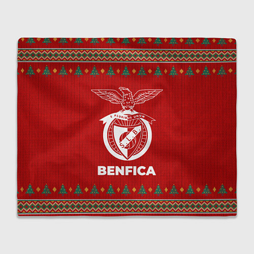 Плед Benfica new year / 3D-Велсофт – фото 1