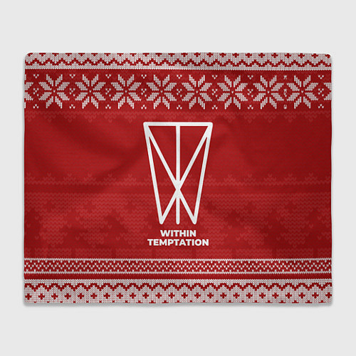 Плед Новогодний Within Temptation / 3D-Велсофт – фото 1