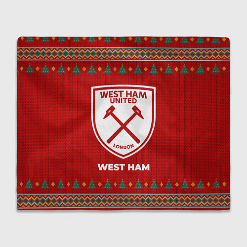 Плед West Ham new year / 3D-Велсофт – фото 1